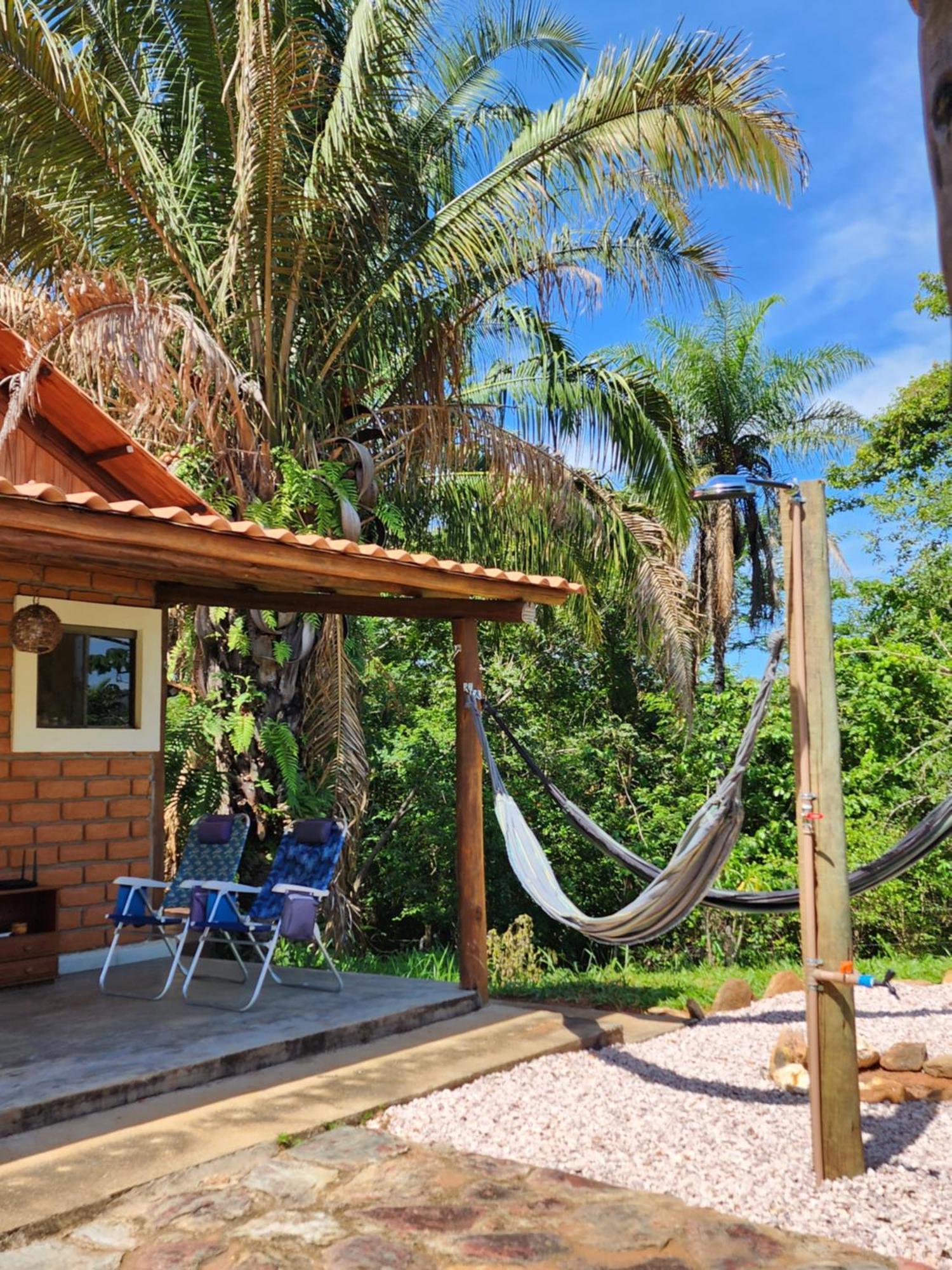 Alto Paraíso de Goiás Refugio No Meio Da Natureza - Chale Pe De Serra מראה חיצוני תמונה